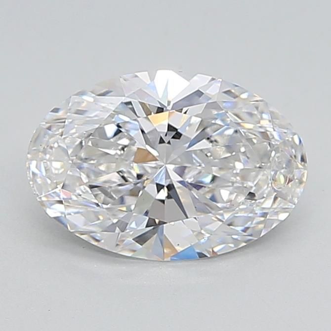 2.10 ct. oval Lab Grown Diamond front image