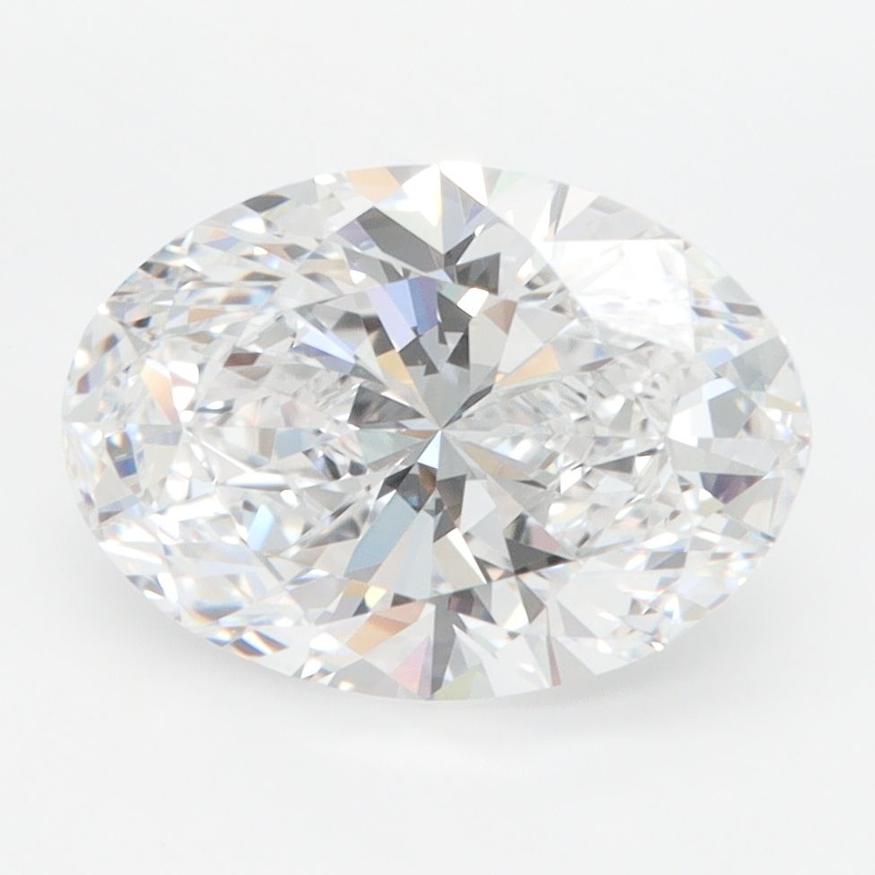 3.26 ct. oval Lab Grown Diamond front image