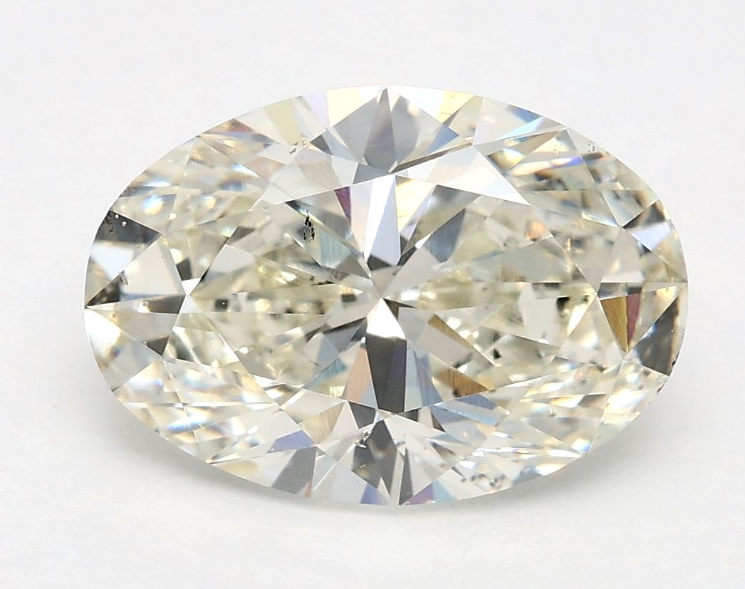 2.58 ct. oval Lab Grown Diamond front image