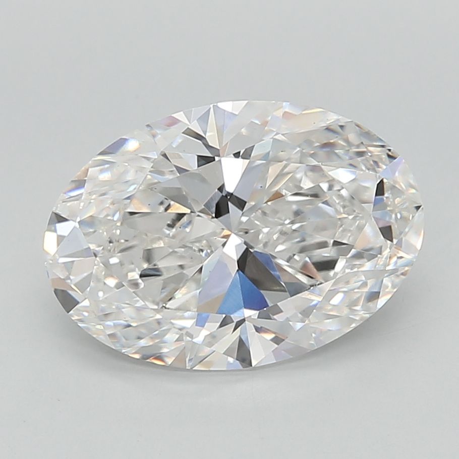 3.02 ct. oval Lab Grown Diamond front image