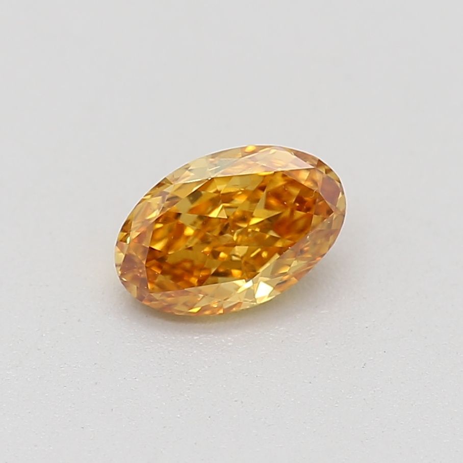 Diament 0.31 ct Fancy Deep Yellow Orange/SI2