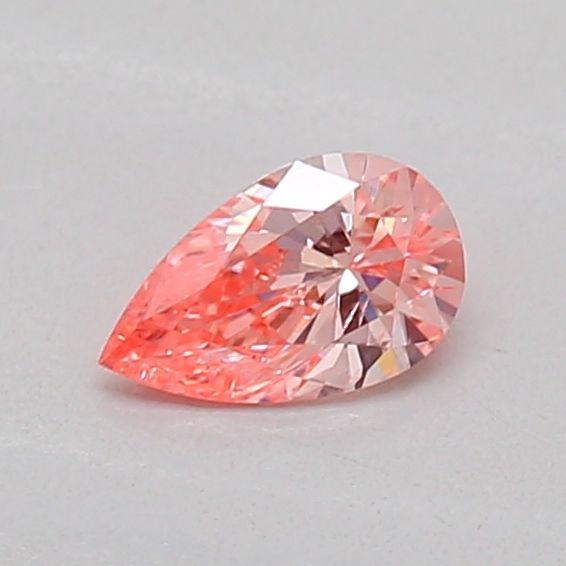 0.18 CT Fancy Vivid Pink PEAR