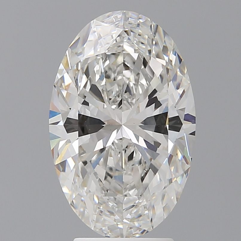 4.08 ct. oval Lab Grown Diamond front image