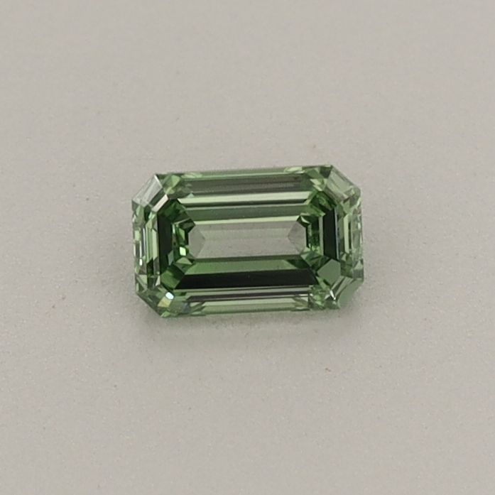0.24 CT Fancy Vivid Green EMERALD