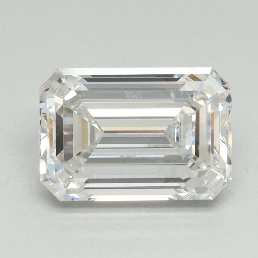 4.10 ct. emerald Lab Grown Diamond front image