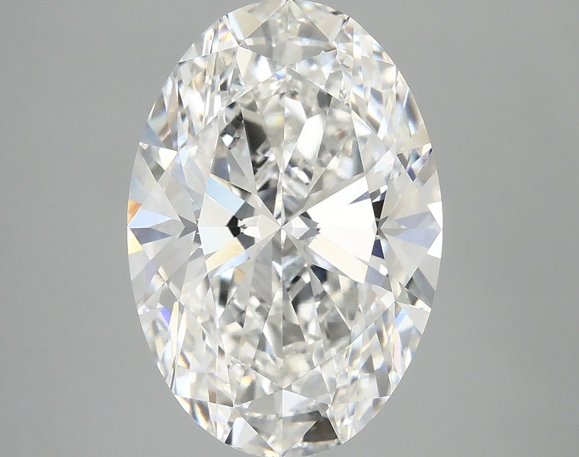 5.09 ct. oval Lab Grown Diamond front image