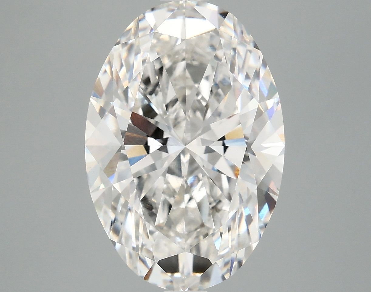 5.09 ct. oval Lab Grown Diamond front image
