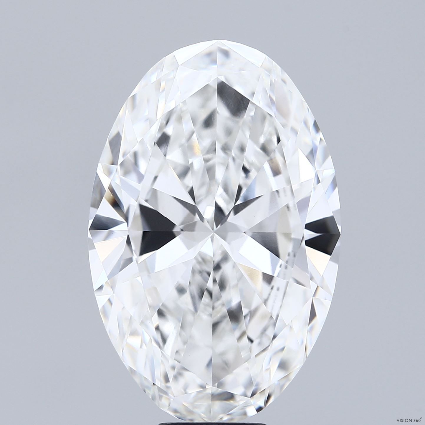 12.10 ct. oval Lab Grown Diamond front image