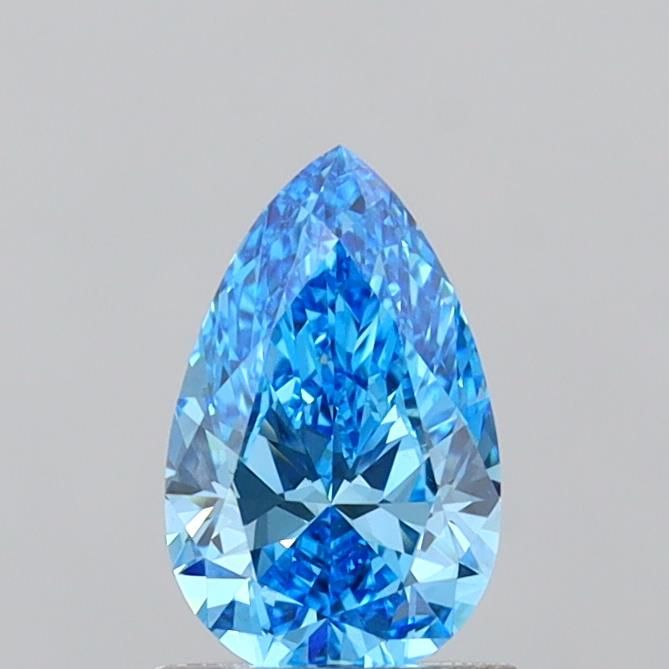 1.0 CT Fancy Vivid Blue PEAR