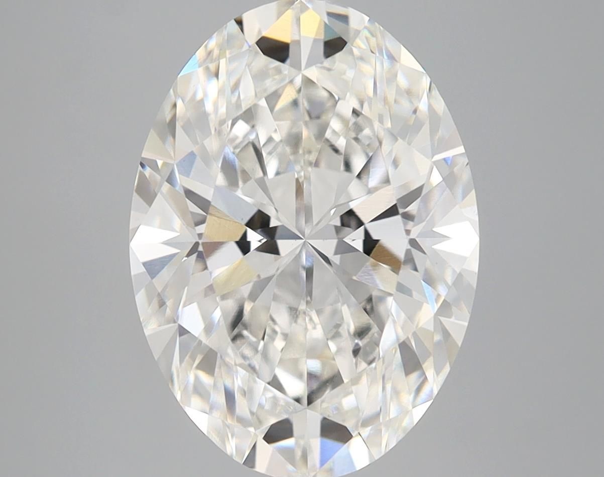 5.05 ct. oval Lab Grown Diamond front image