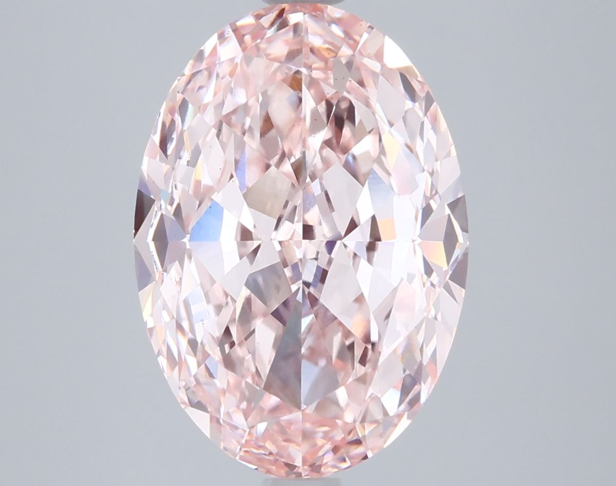 5.09 ct. oval Lab Grown Diamond front image