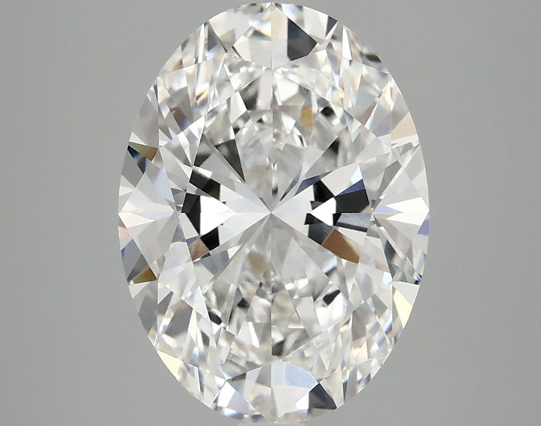 4.10 ct. oval Lab Grown Diamond front image