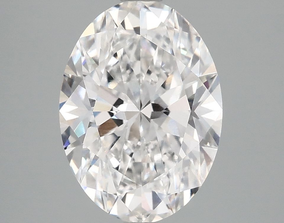 3.09 ct. oval Lab Grown Diamond front image