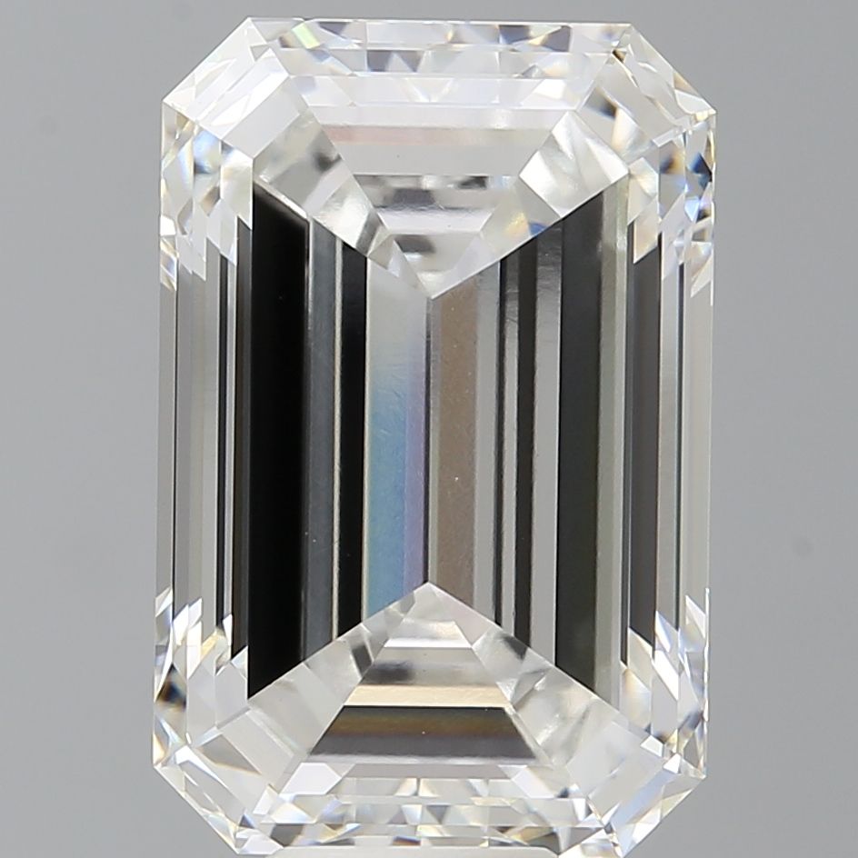 12.10 ct. emerald Lab Grown Diamond front image