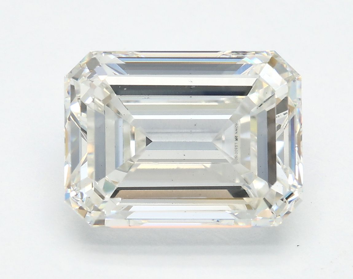 4.02 ct. emerald Lab Grown Diamond front image