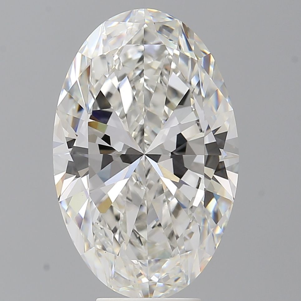 7.07 ct. oval Lab Grown Diamond front image