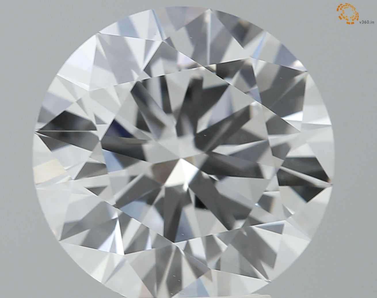 5.12 ct. round Lab Grown Diamond front image