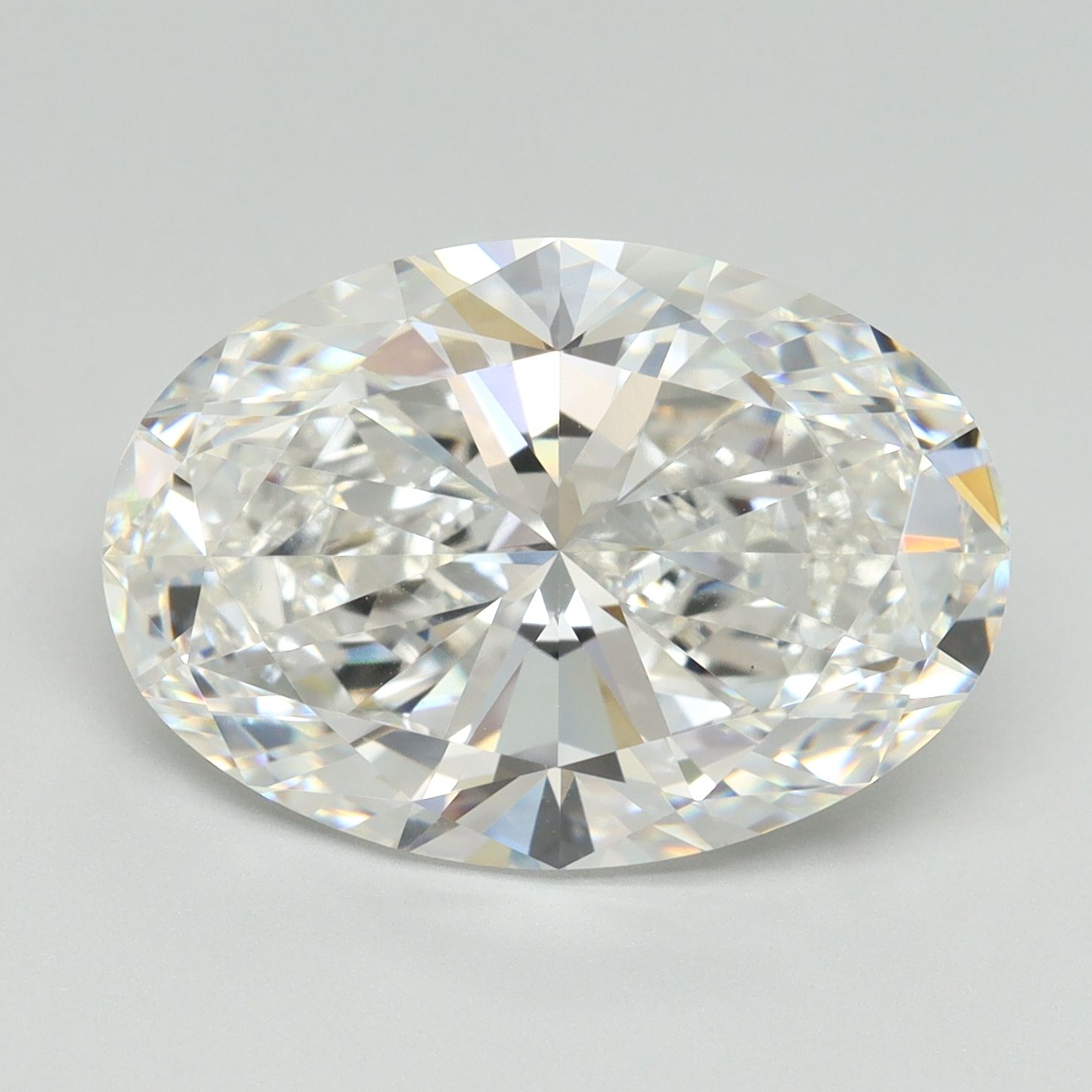 8.00 ct. oval Lab Grown Diamond front image