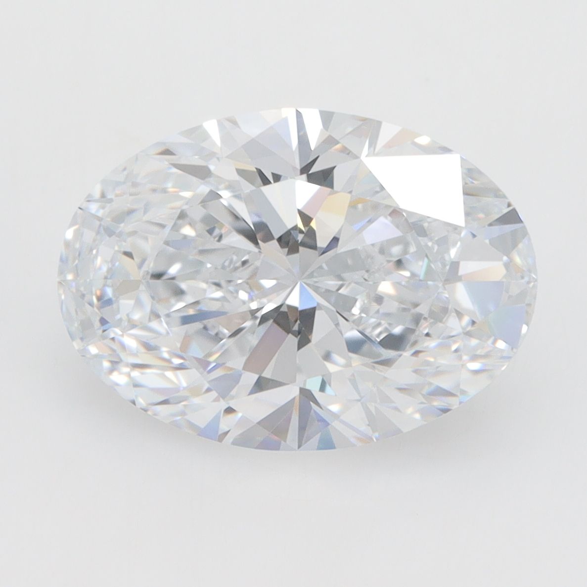 3.03 ct. oval Lab Grown Diamond front image