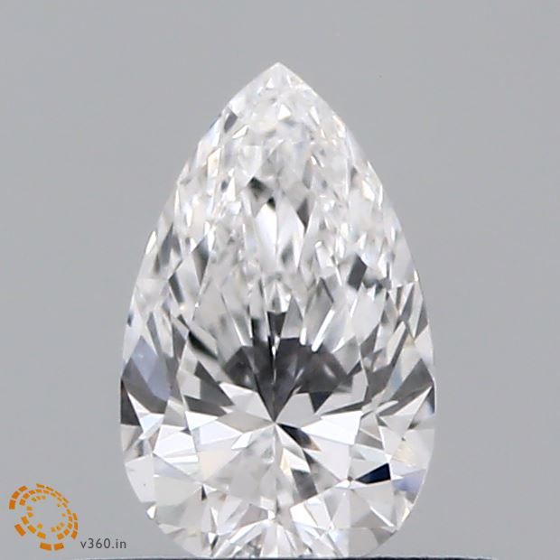 0.43 ct lab-grown Pear Diamond