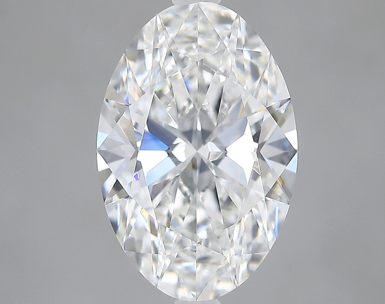 3.08 ct. oval Lab Grown Diamond front image
