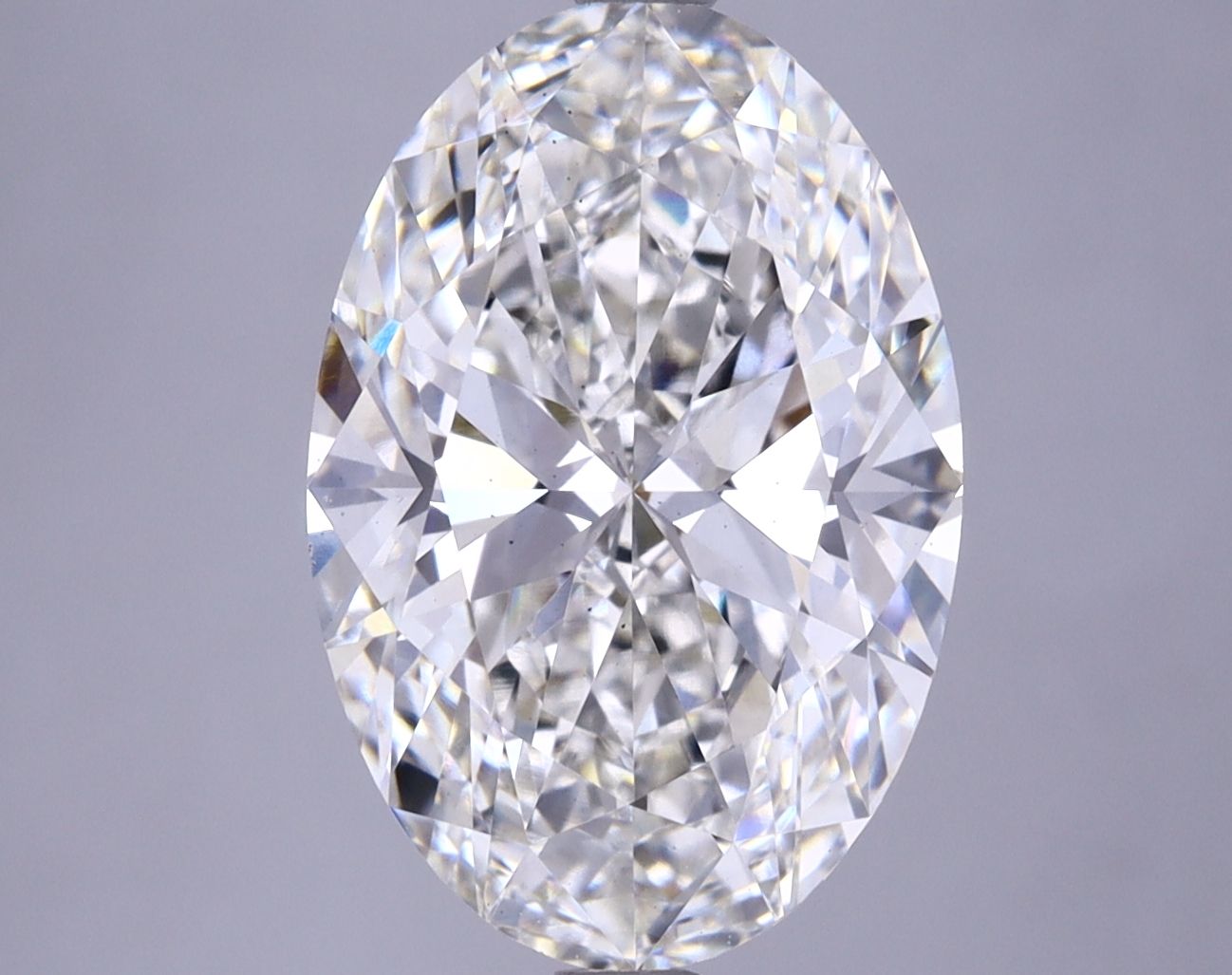 4.82 ct. oval Lab Grown Diamond front image