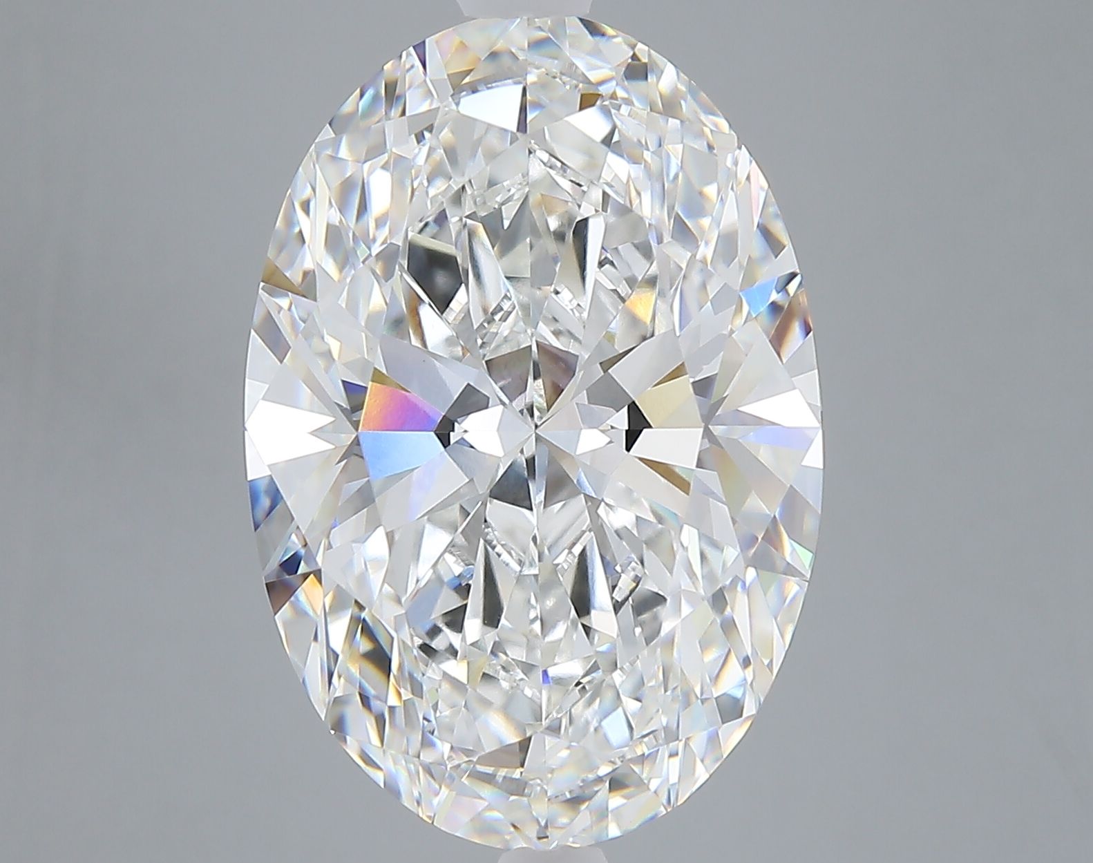 10.07 ct. oval Lab Grown Diamond front image