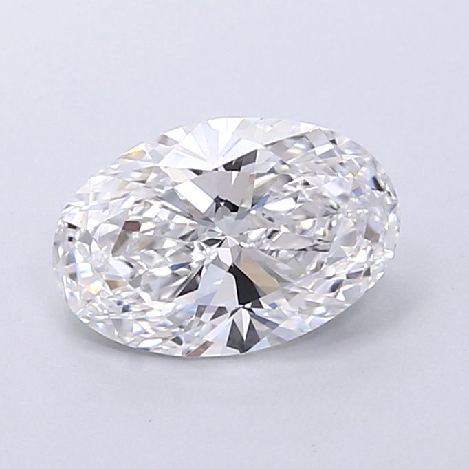 1.35 ct. oval Lab Grown Diamond front image