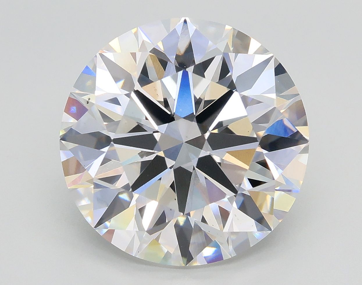 6.02 ct. round Lab Grown Diamond front image