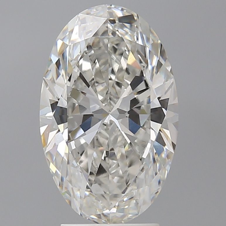 3.60 ct. oval Lab Grown Diamond front image