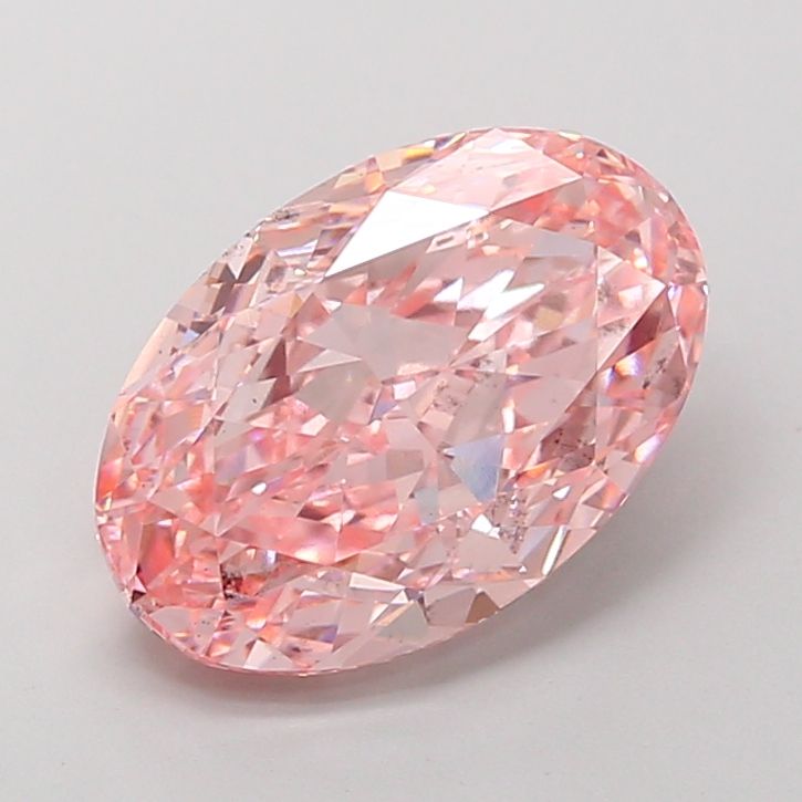 5.02 ct. oval Lab Grown Diamond front image