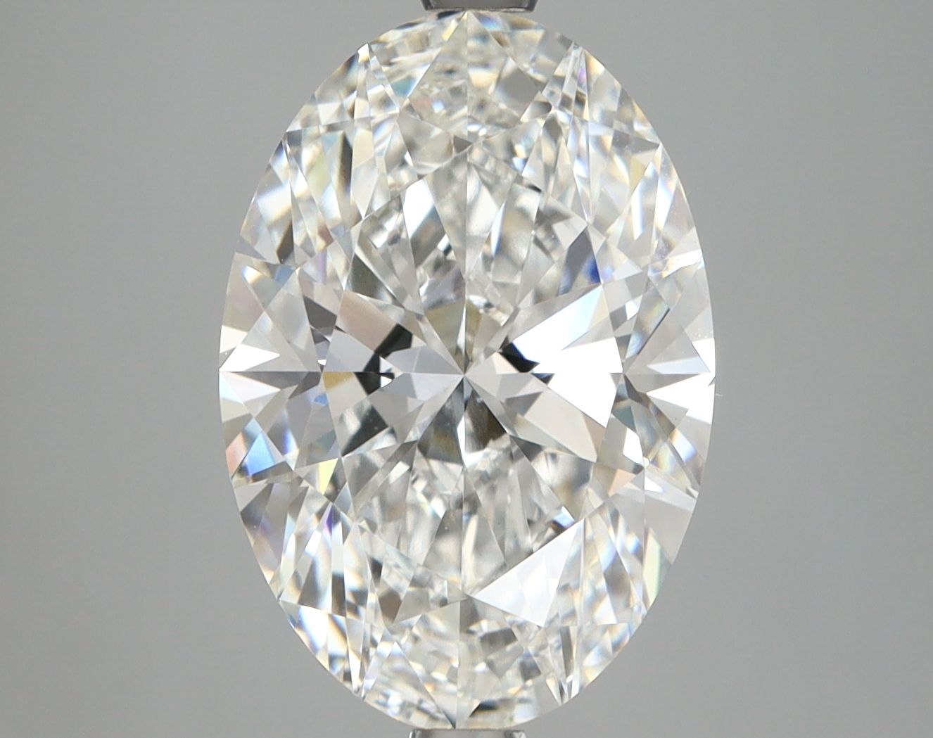 5.09 ct. oval Lab Grown Diamond front image