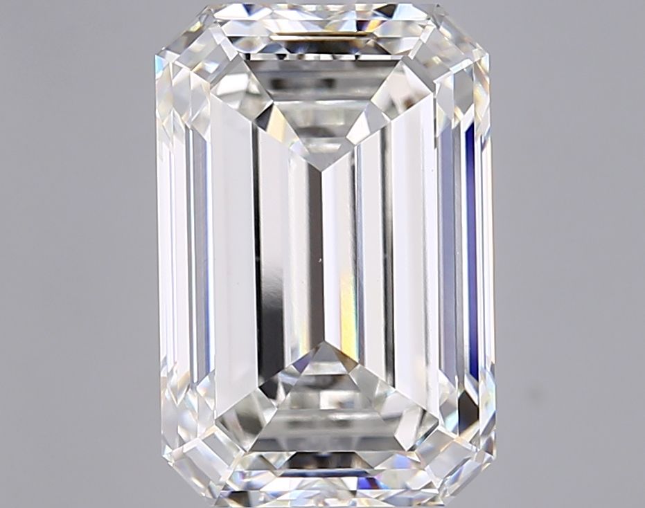 11.01 ct. emerald Lab Grown Diamond front image
