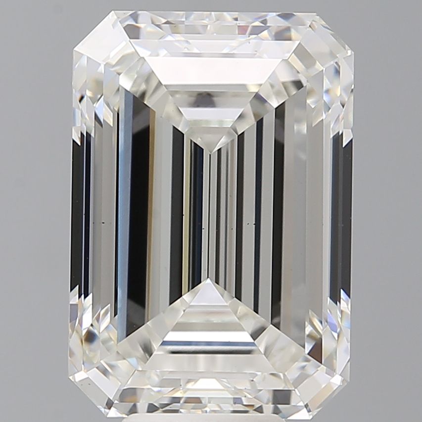 9.54 ct. emerald Lab Grown Diamond front image