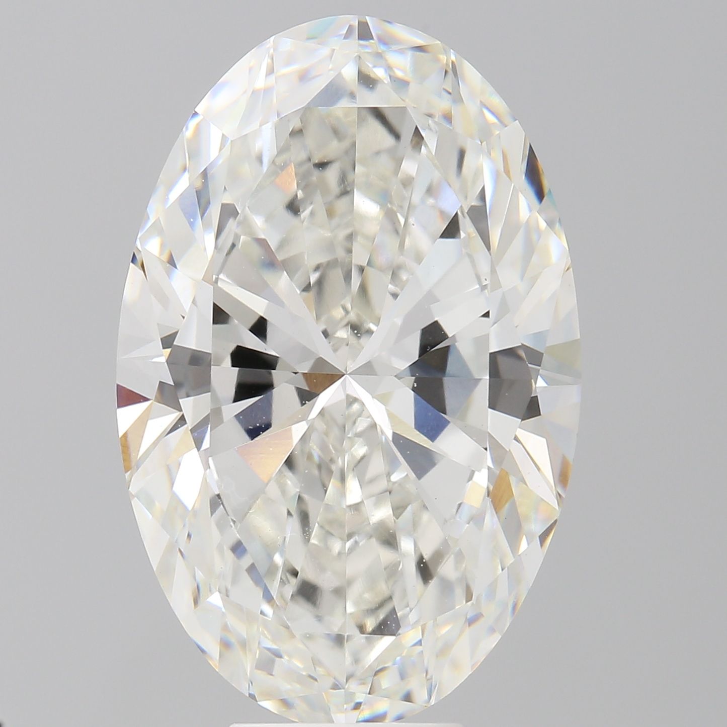 9.73 ct. oval Lab Grown Diamond front image