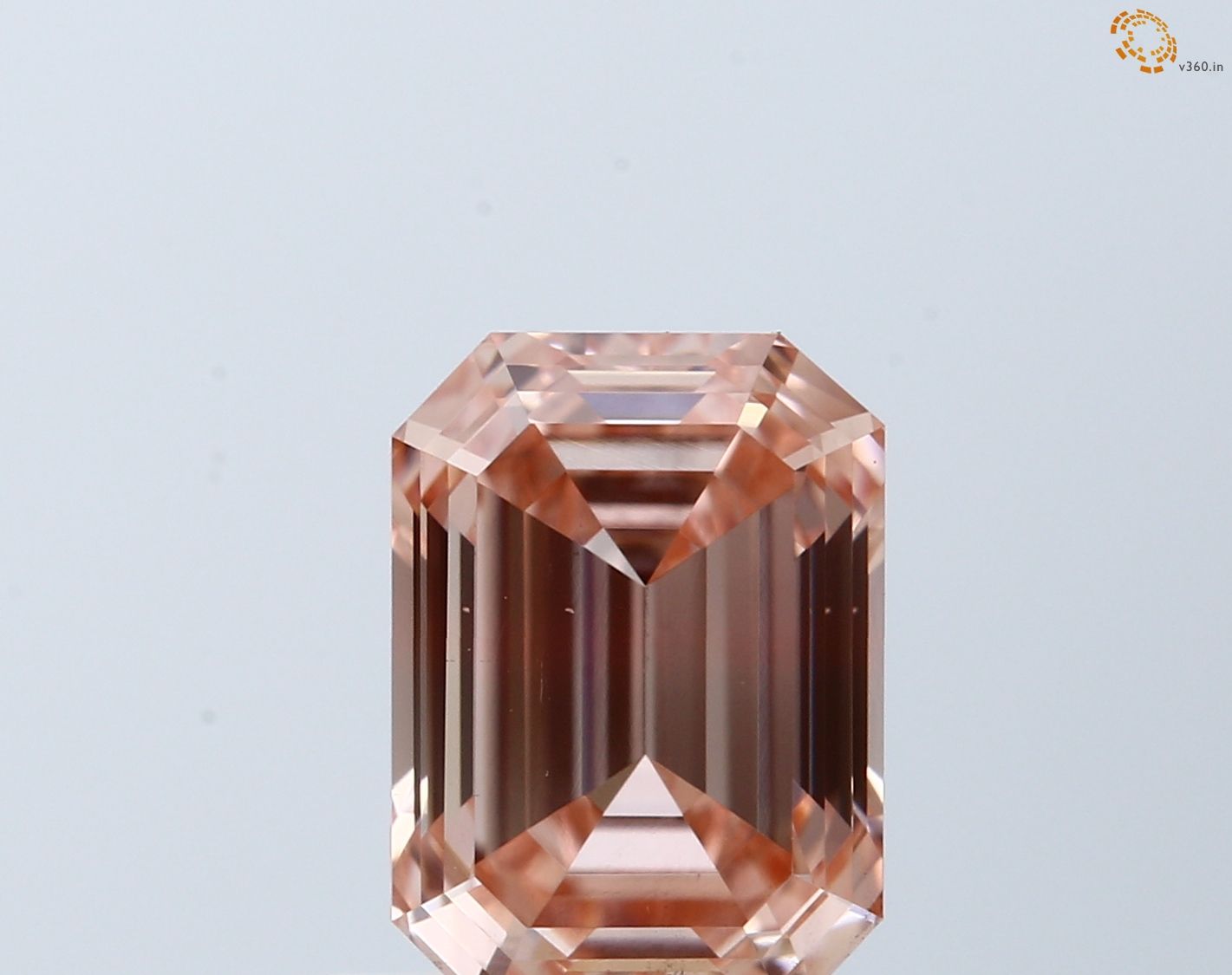 0.61 CT Fancy Intense Pink EMERALD