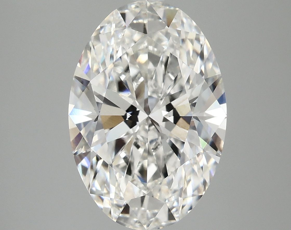 4.09 ct. oval Lab Grown Diamond front image