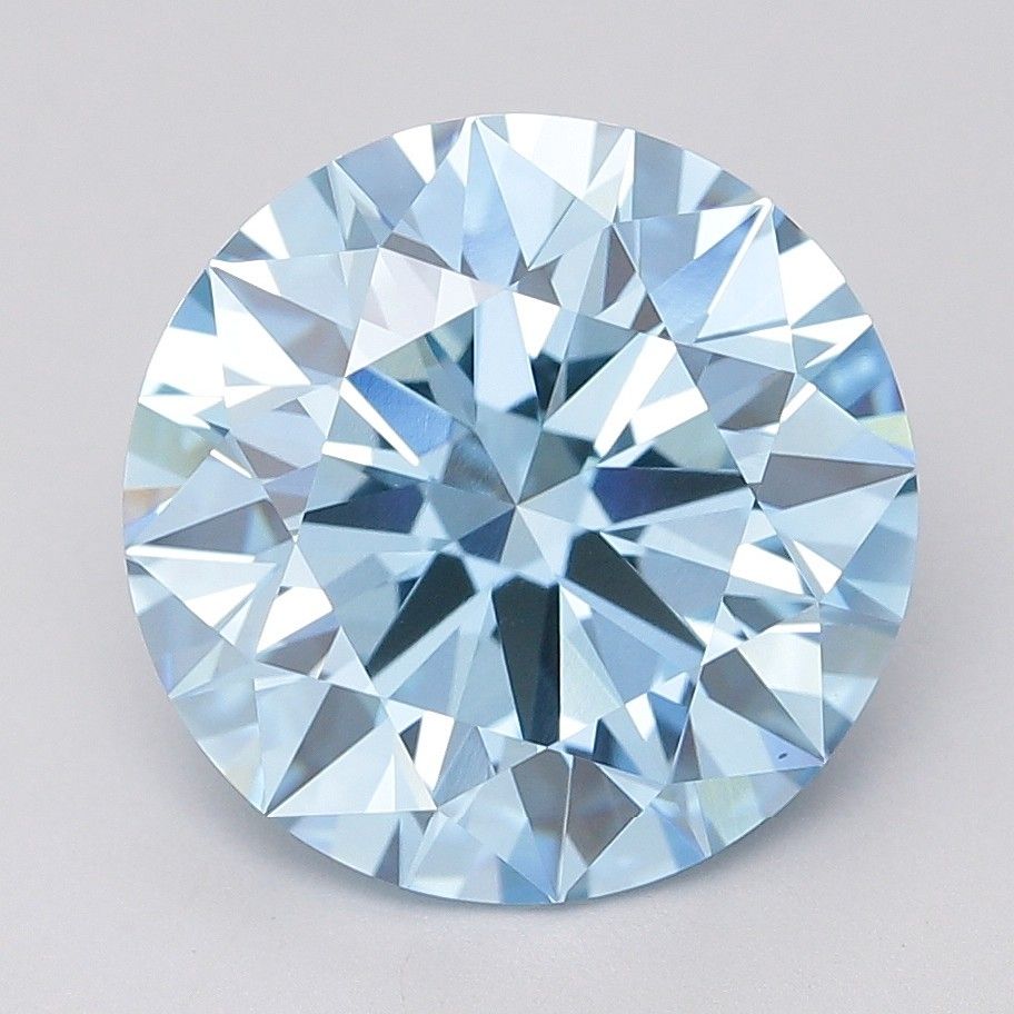 7.06 ct. round Lab Grown Diamond front image
