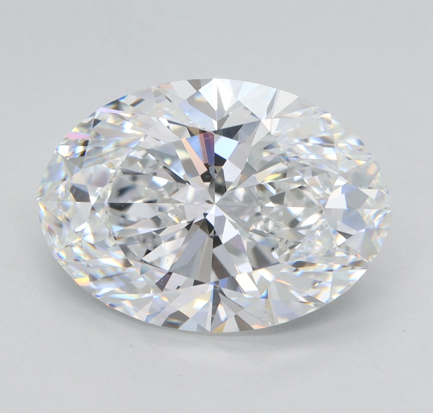 5.02 ct. oval Lab Grown Diamond front image