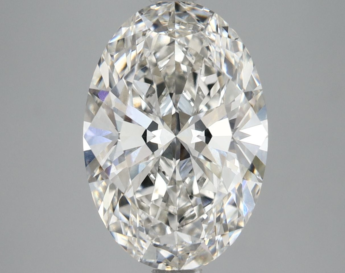3.82 ct. oval Lab Grown Diamond front image