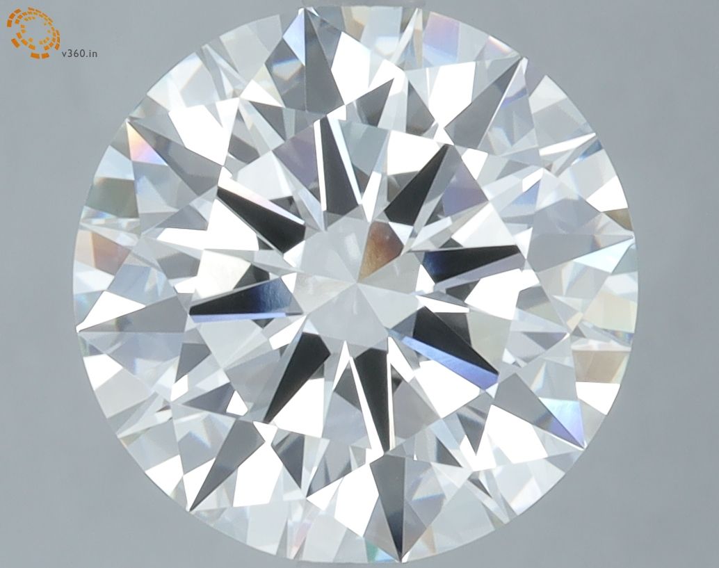 5.04 ct. round Lab Grown Diamond front image