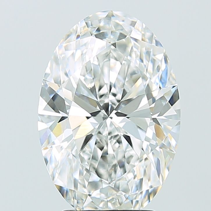 4.06 ct. oval Lab Grown Diamond front image