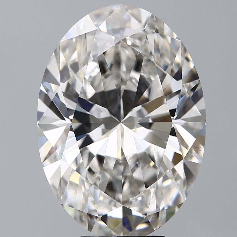8.18 ct. oval Lab Grown Diamond front image