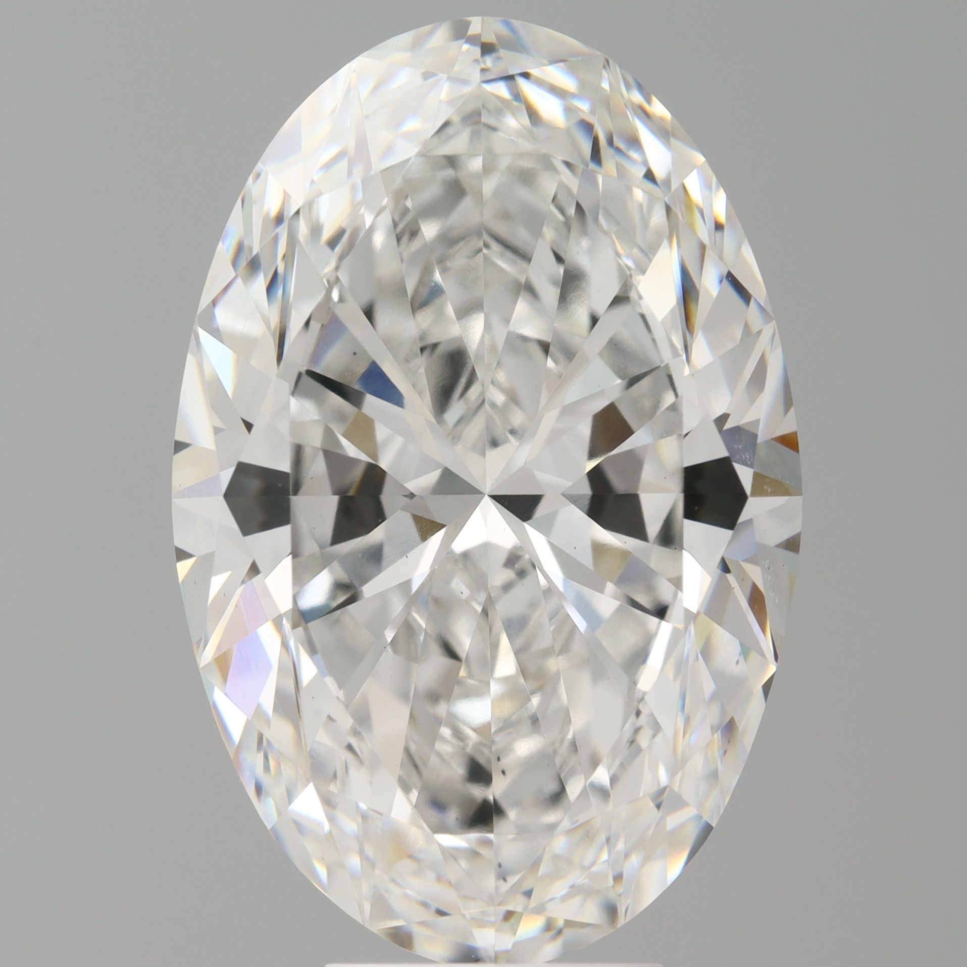 7.60 ct. oval Lab Grown Diamond front image