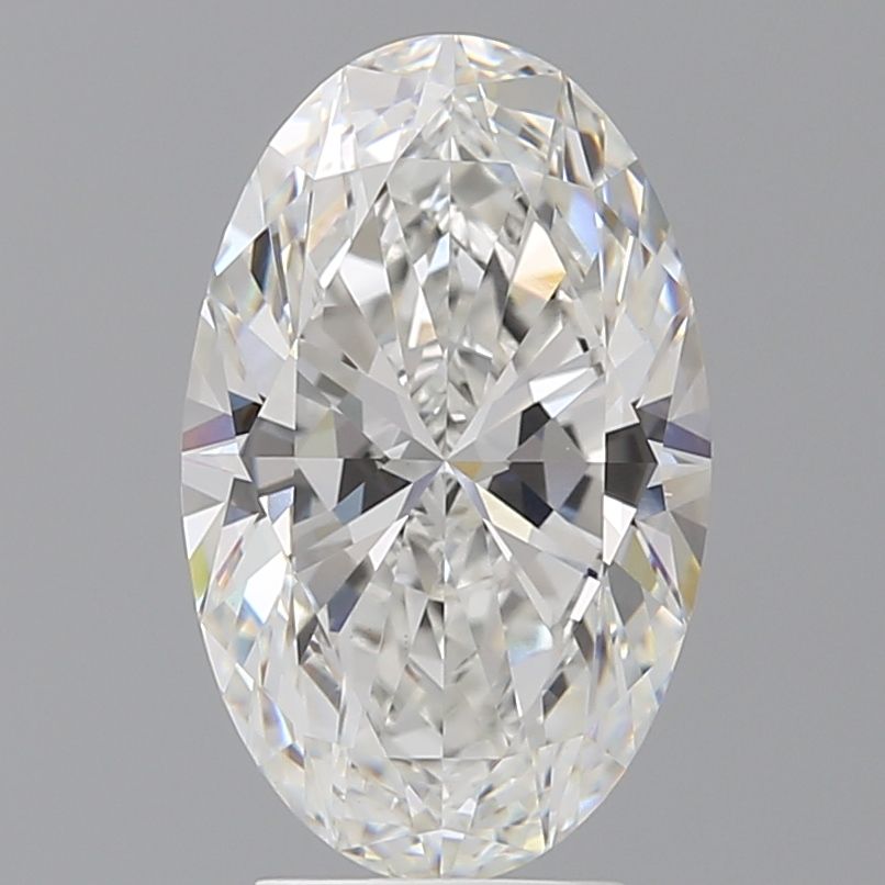 4.09 ct. oval Lab Grown Diamond front image