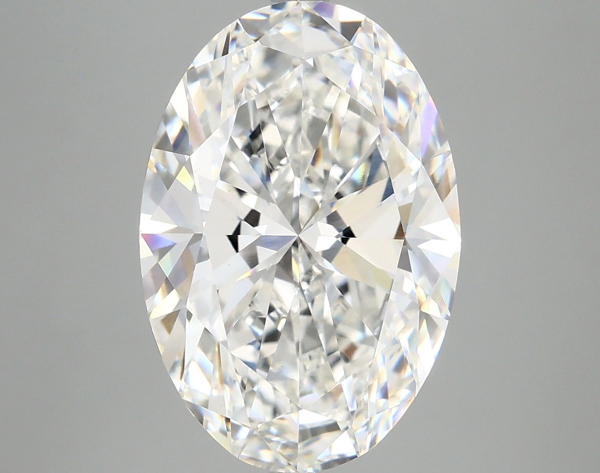 5.03 ct. oval Lab Grown Diamond front image