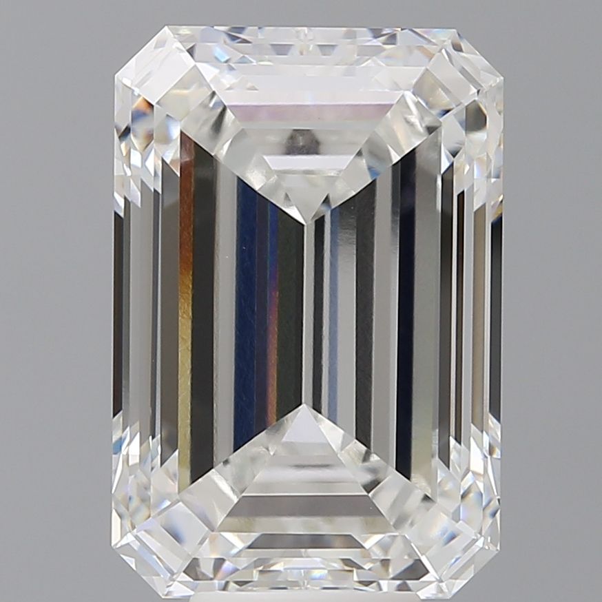 9.59 ct. emerald Lab Grown Diamond front image