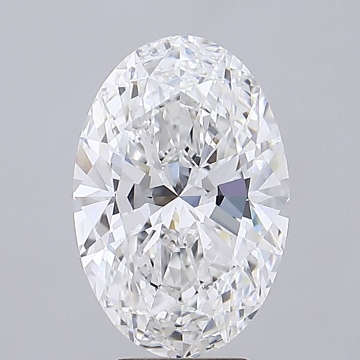 5.09 ct. oval Lab Grown Diamond front image