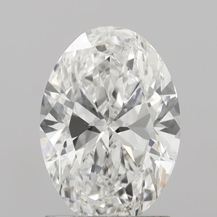 1.63 ct. oval Lab Grown Diamond front image