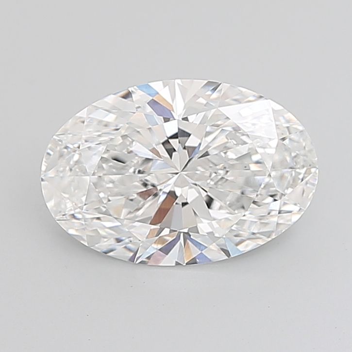 5.10 ct. oval Lab Grown Diamond front image